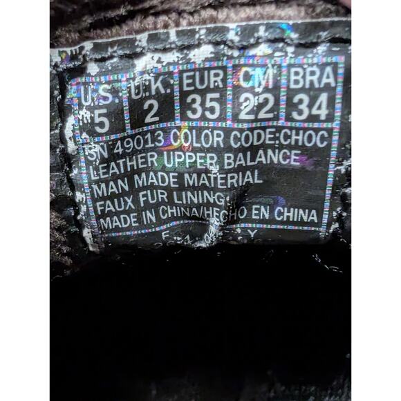 Skechers Bikers Chukka Comfort Ankle Boots Chocolate Brown Lace-Up Size 5 - Picture 5 of 10